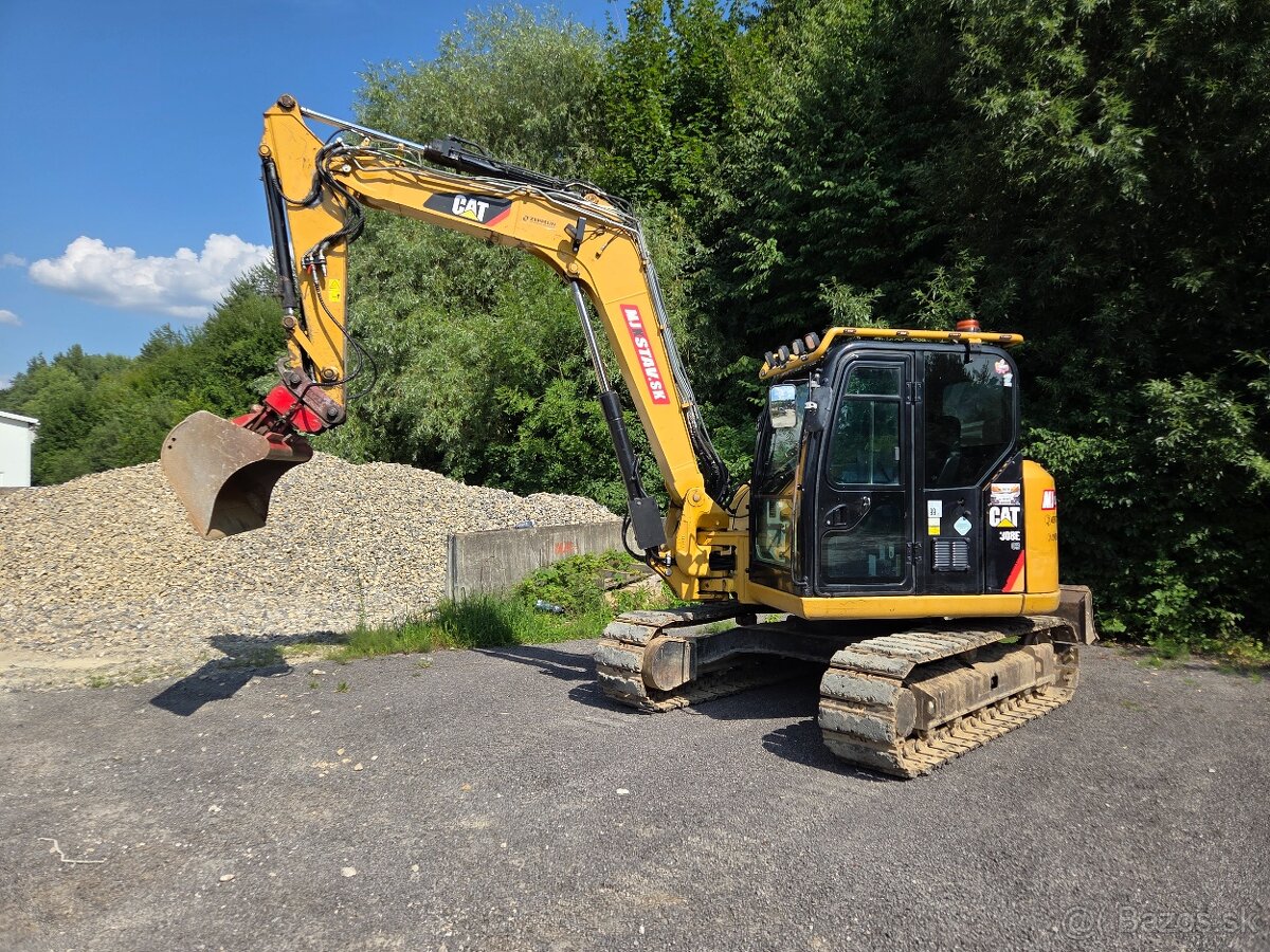 CAT 308 E pásový otočný bager