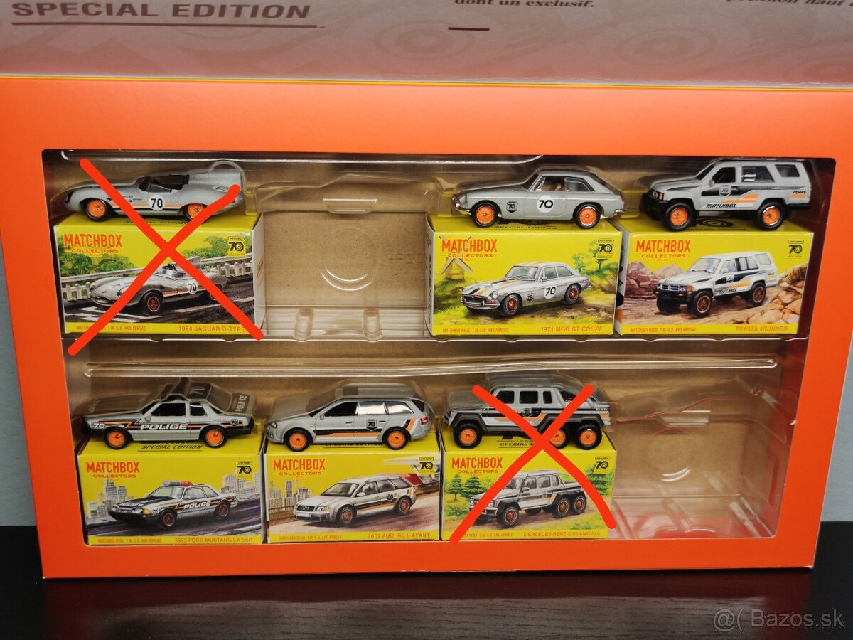 Matchbox 70th Anniversary Collectors Bundle