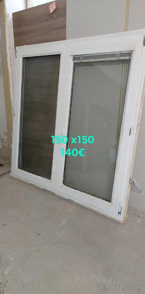 Plastové okno 150x150