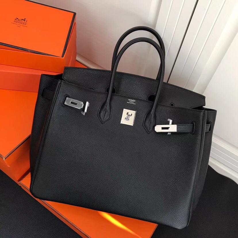 Kabelka Hermès Birkin čierna