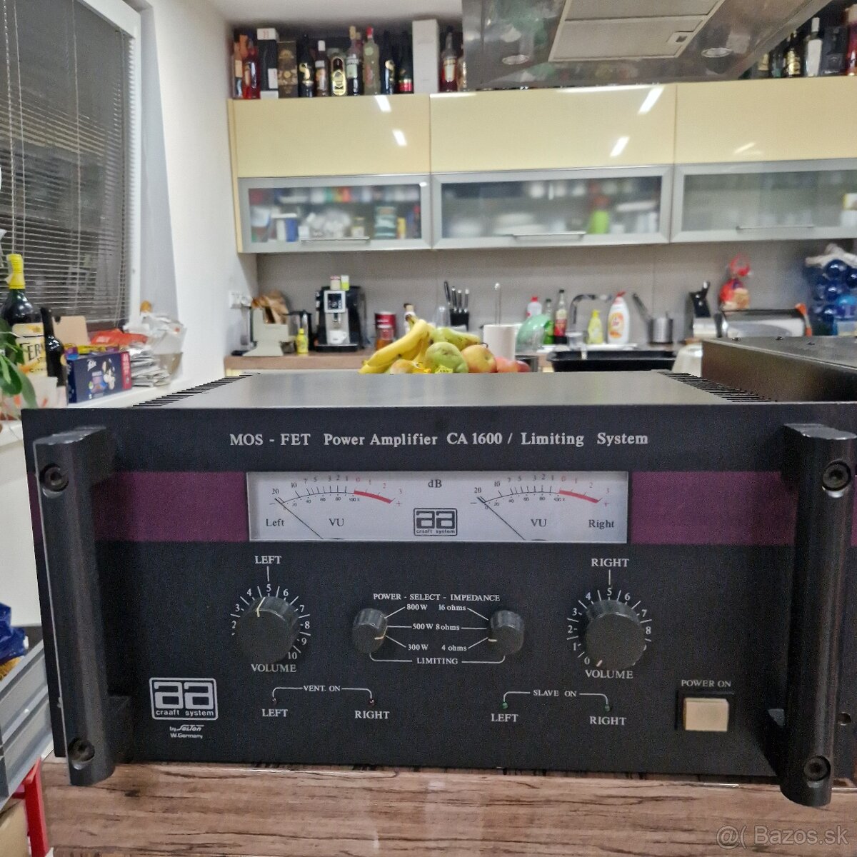 CRAFT SYSTEM BY SOLTON CA-1600...Mos-Fet Koncový zosilovač .