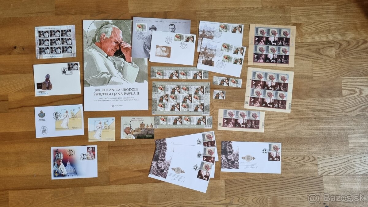 2020 100 rokov Jan Pavol 2 spolocne vydanie Polsko Vatikan