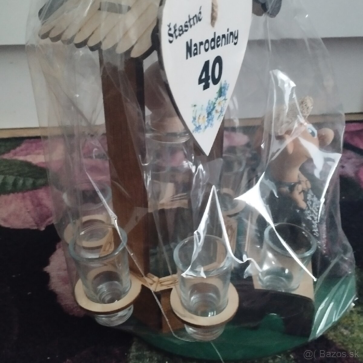 Karafa +6 pohárikov darčekové balenie