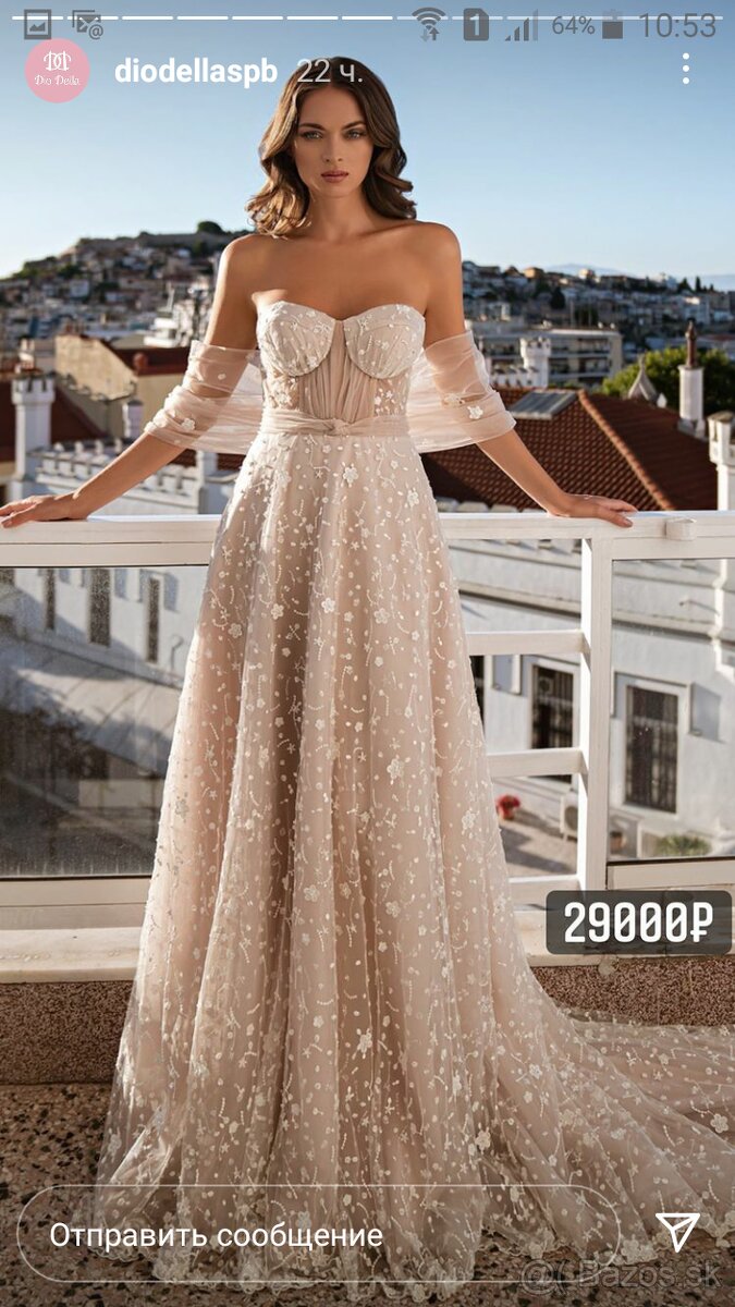 NOVE Svadobné šaty veľ. 36-38