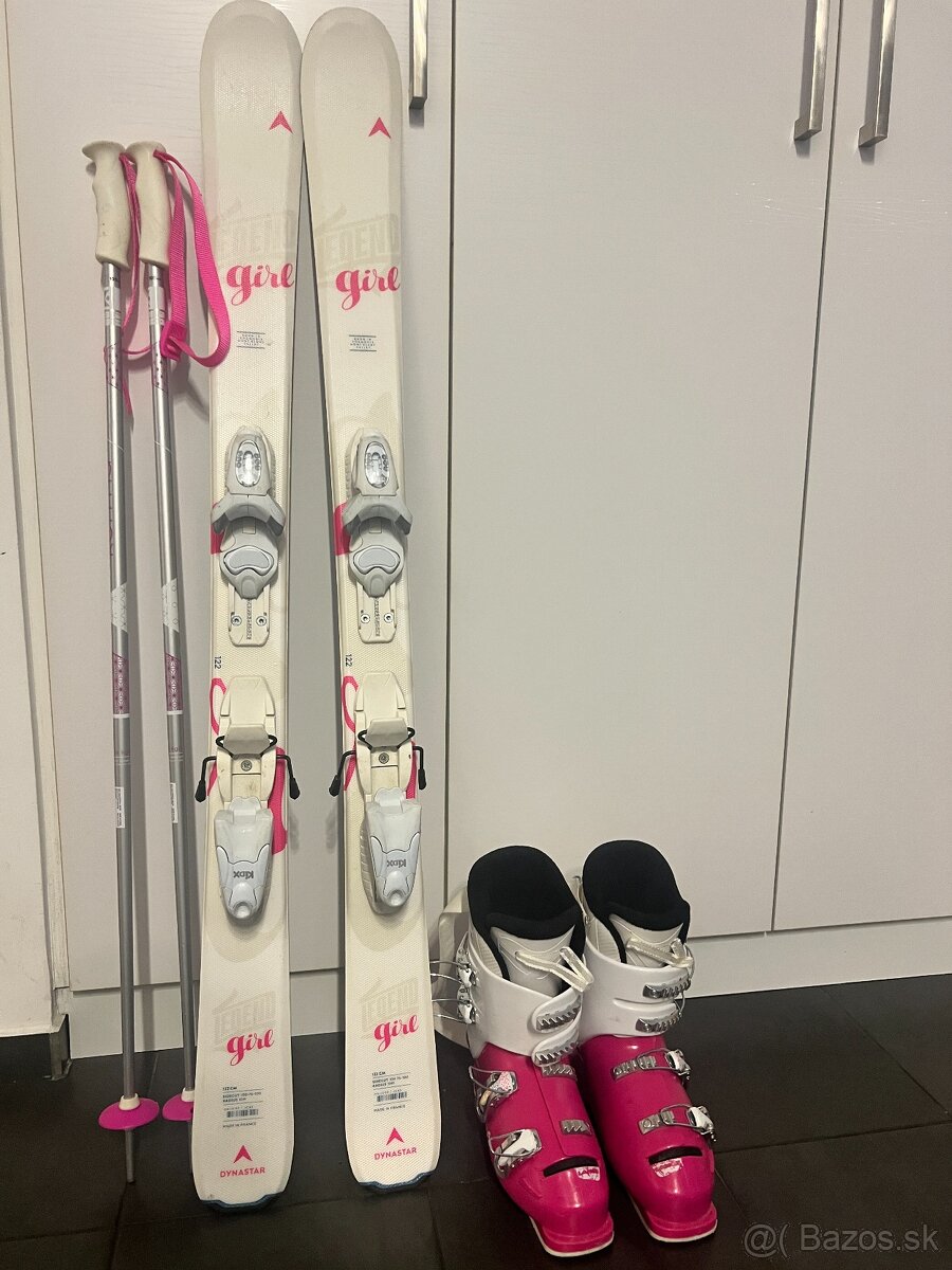 Dievčenský lyžiarsky set