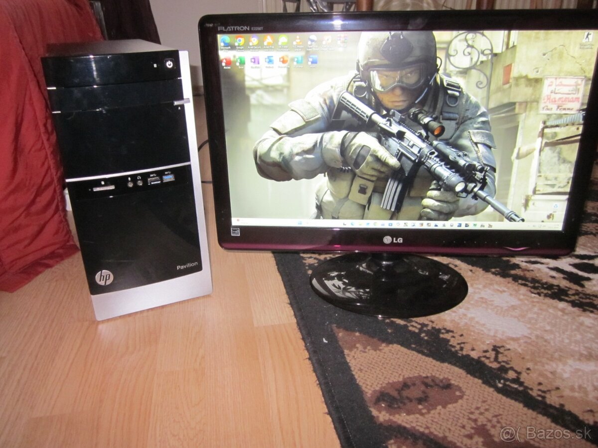 HERNÉ PC,AMD A10,16 GB,128GB,500GB,R7-240 4 GB