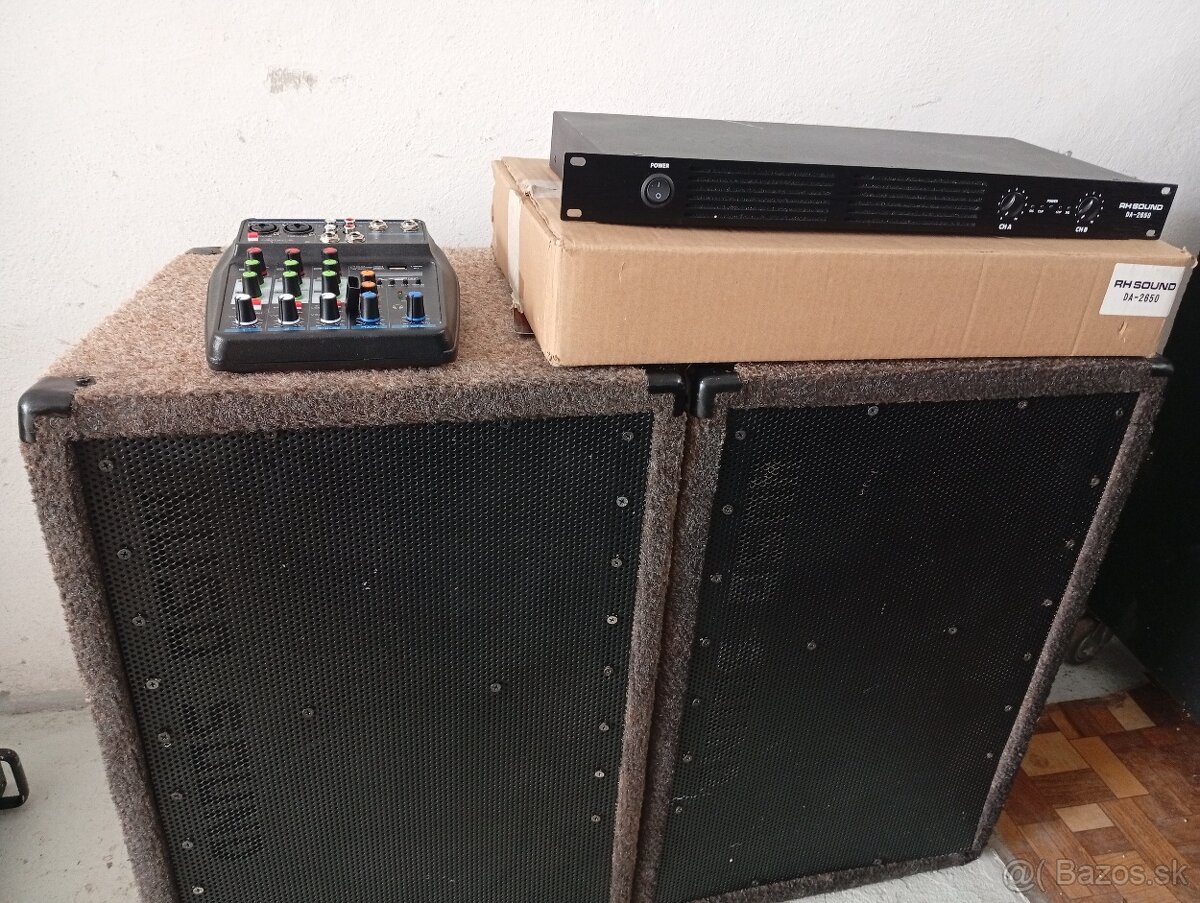 Kompletná aparatúra 2x400W