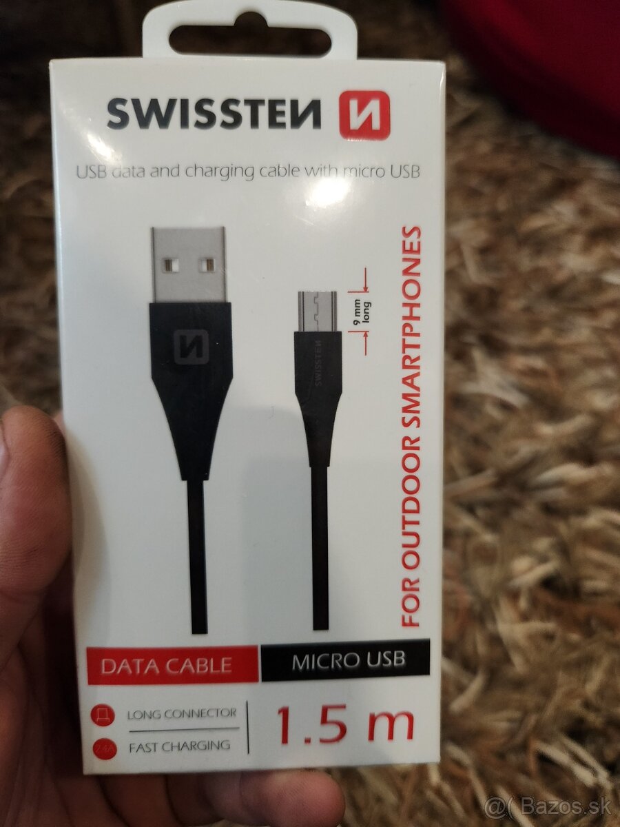 Micro USB kablik zabaleny