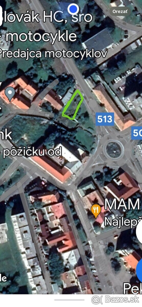 Prenájom pozemku v centre Hlohovca