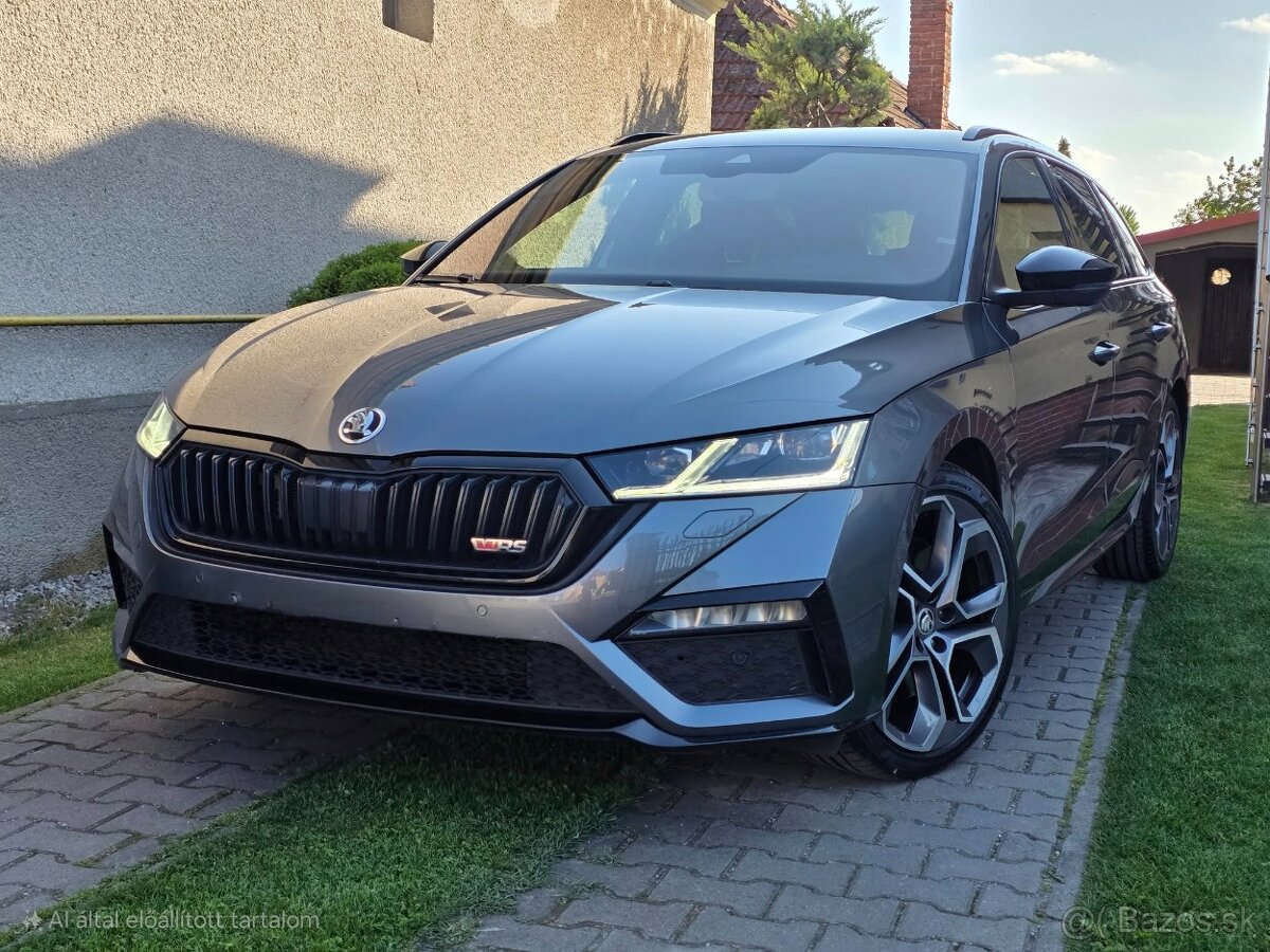 Škoda Octavia Combi IV RS 2,0TFSI DSG 180 KW-245PS VIRTUAL,