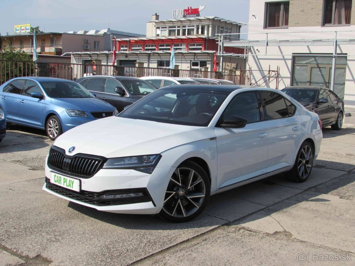 Škoda Superb 2.0 TSI Sportline 4x4 DSG - ŤAŽNÉ - splátka 350