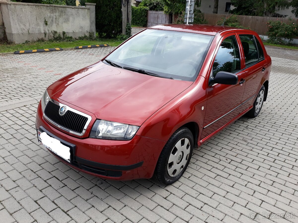 Predám škoda fabia 1.2 44kw rok 2004