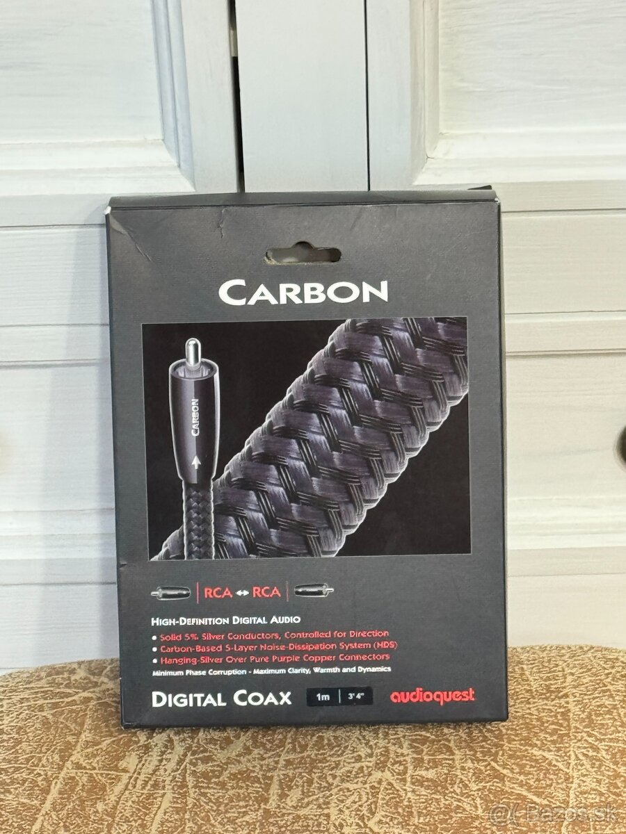 audioquest DIGITAL COAX CARBON 1m