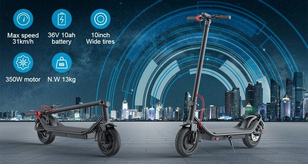 X10 500w,10Ah, 40km/h zánovná s krabicou