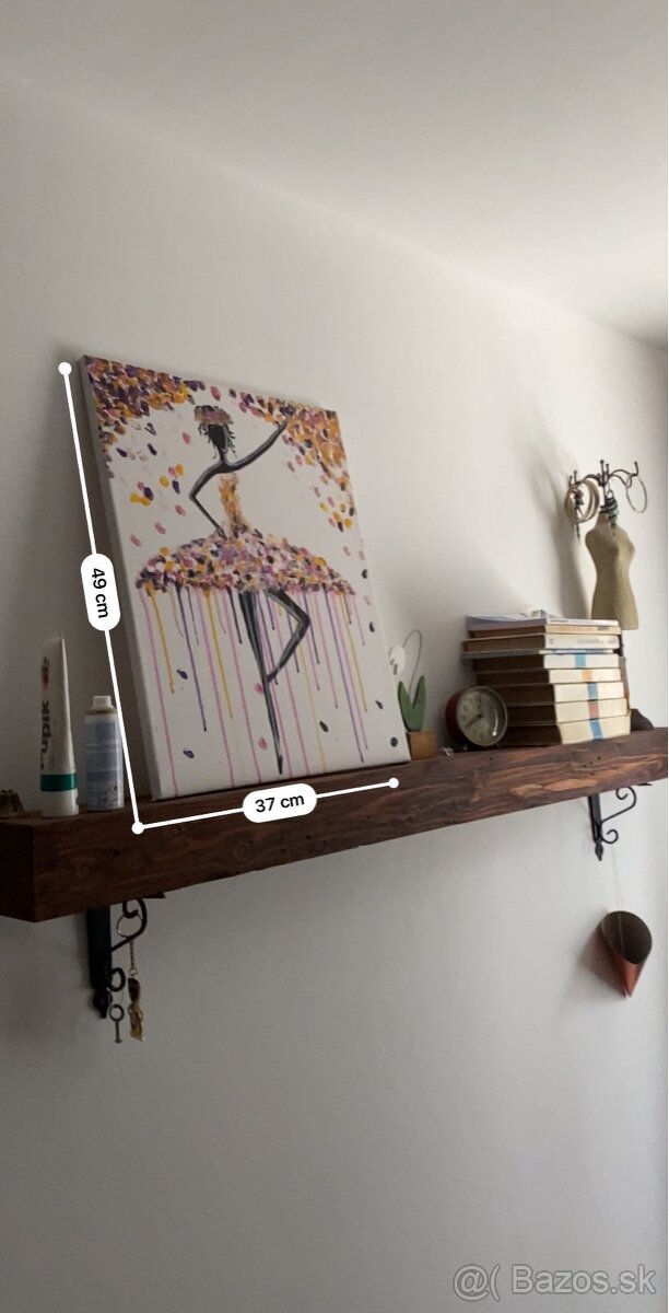 🎨 Ručne maľovaný obraz 40 × 50 cm – akryl na plátne