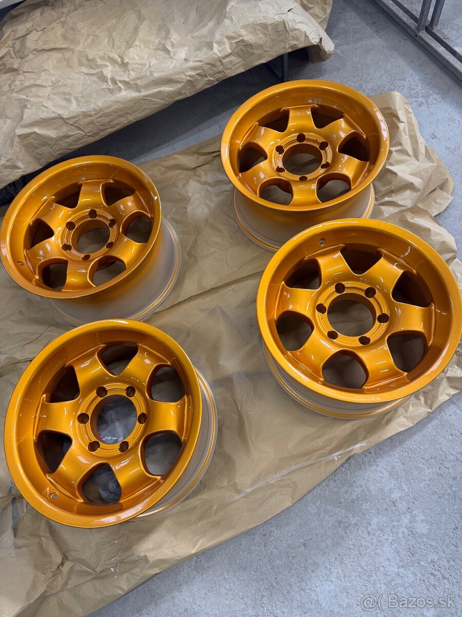 16"x 8" 6x139,7, stredova diera 110, ET -10