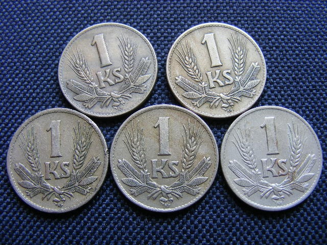 staré slovenské 1 koruny