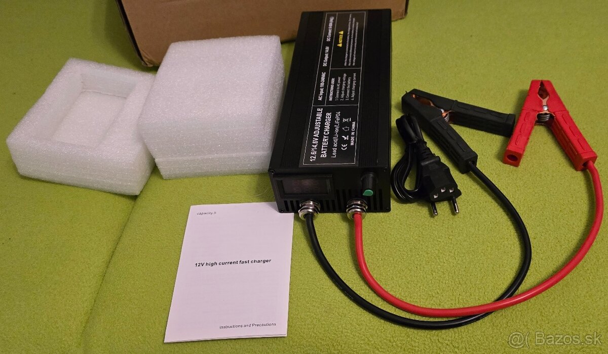 Nabíjačka batérií 14,6V - 50A vysokovýkonná Nová