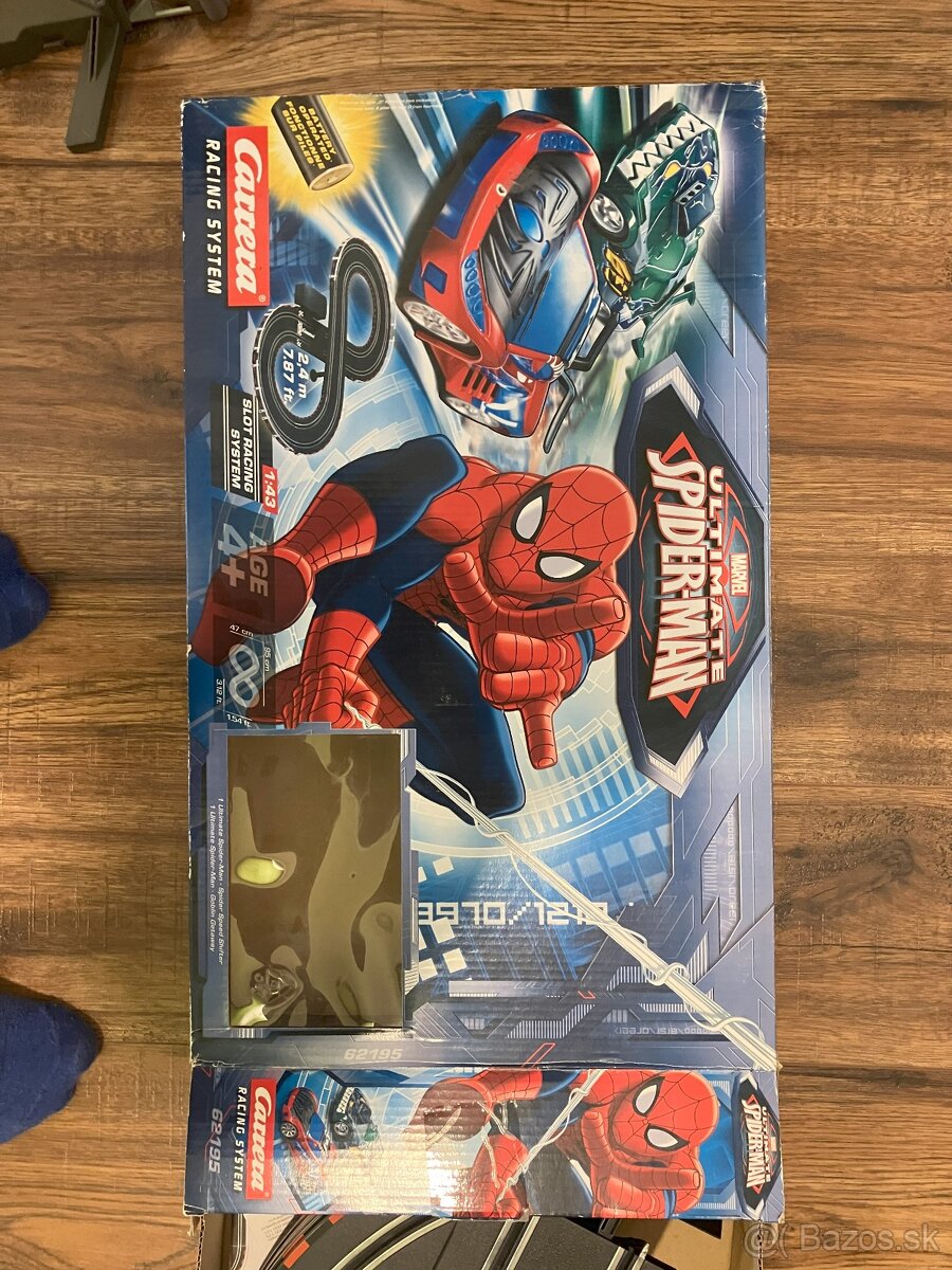 Autodráha Carrera spiderman
