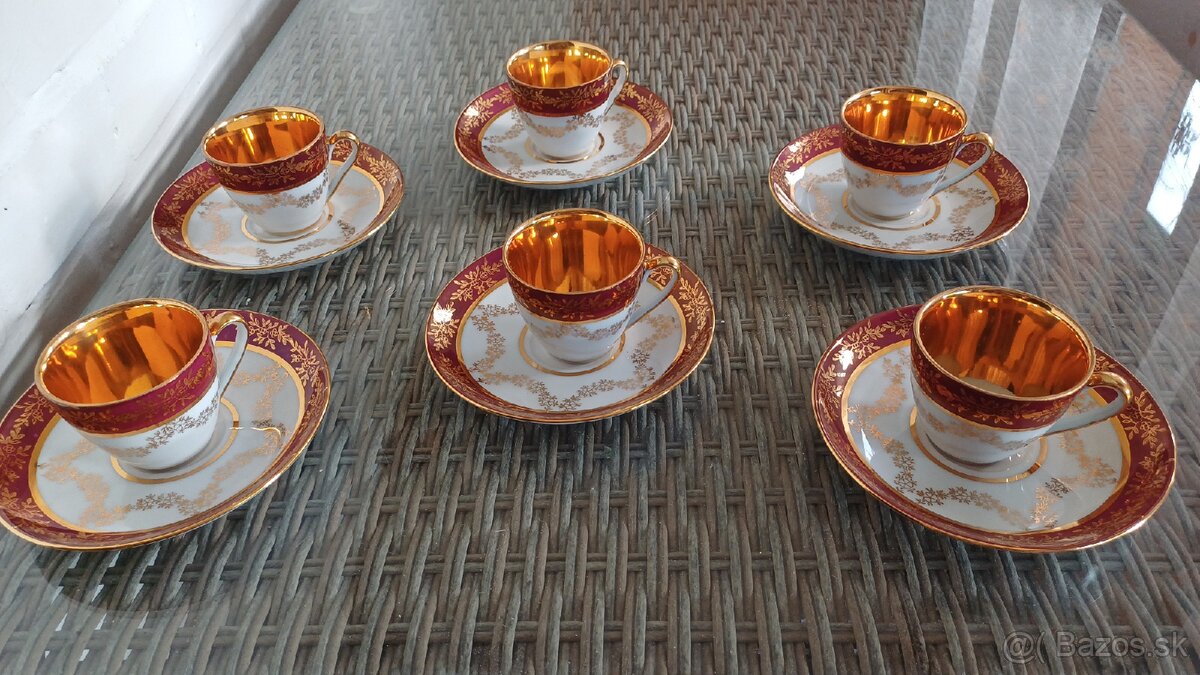 Kávova a čajová súprava