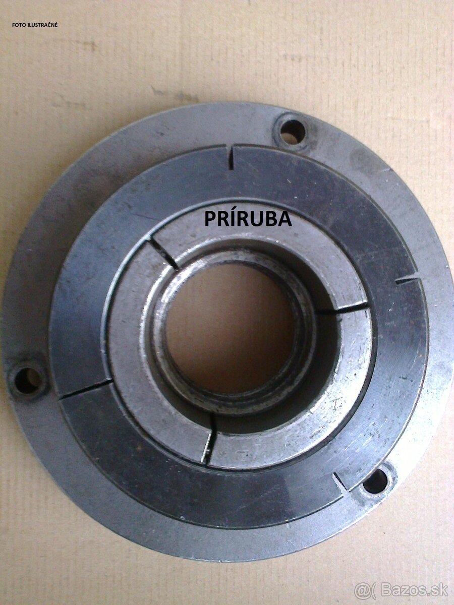 SV18 sústruh - závitová príruba.
