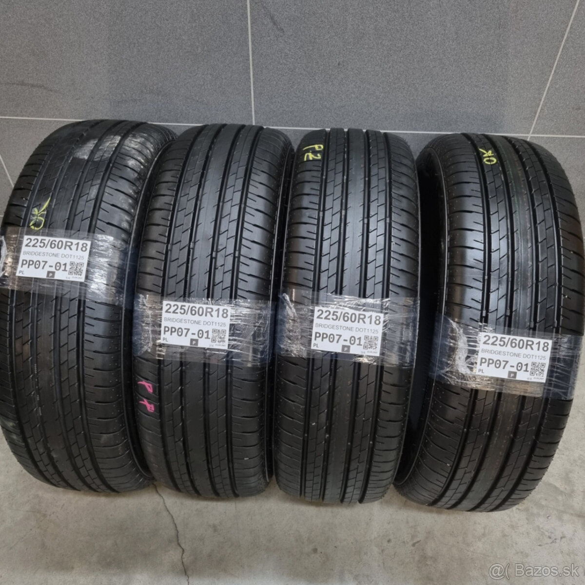 Letné pneumatiky 225/60 R18 BRIDGESTONE