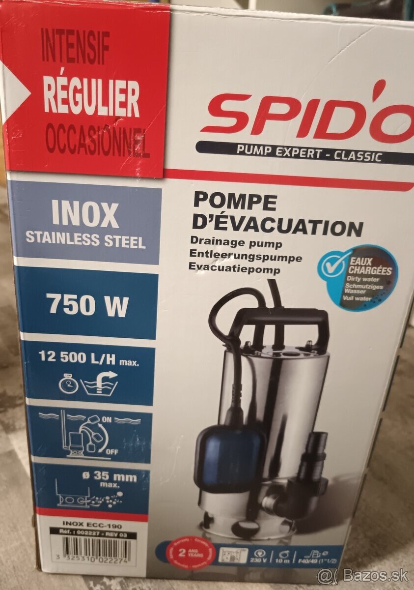 Nerezové ponorne čerpadlo