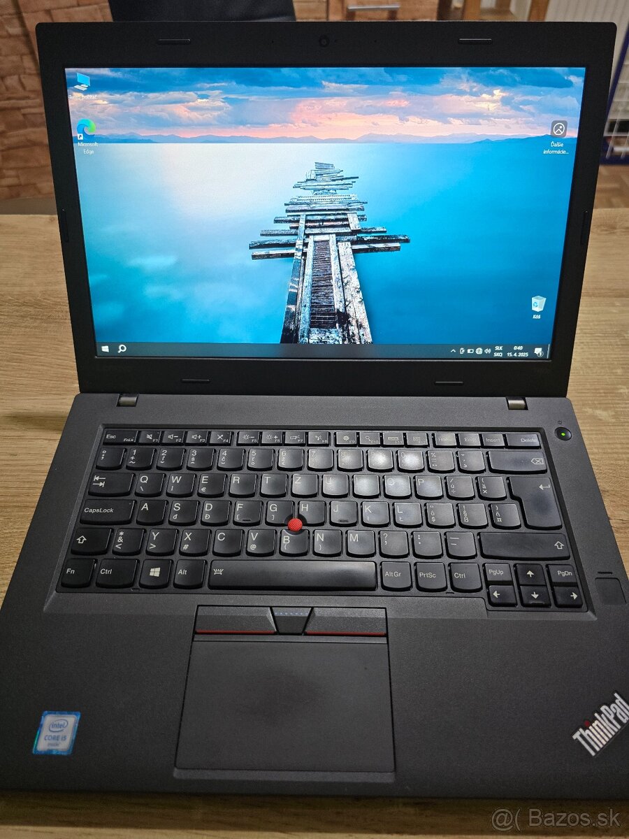 Lenovo T460 plnefunkcne s 8gb ram 256gb ssd diskom a i5 proc