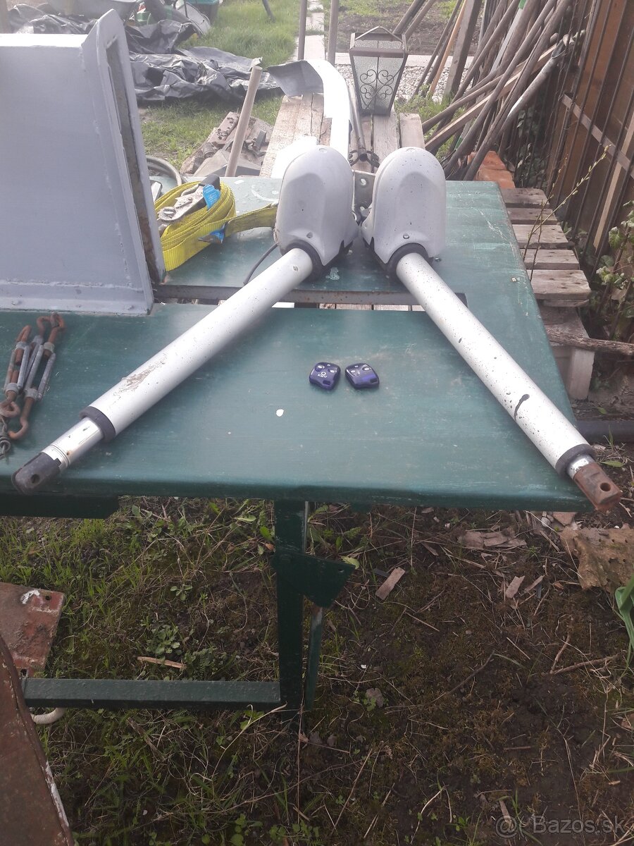 Otváranie pre dvojkrídlovú bránu