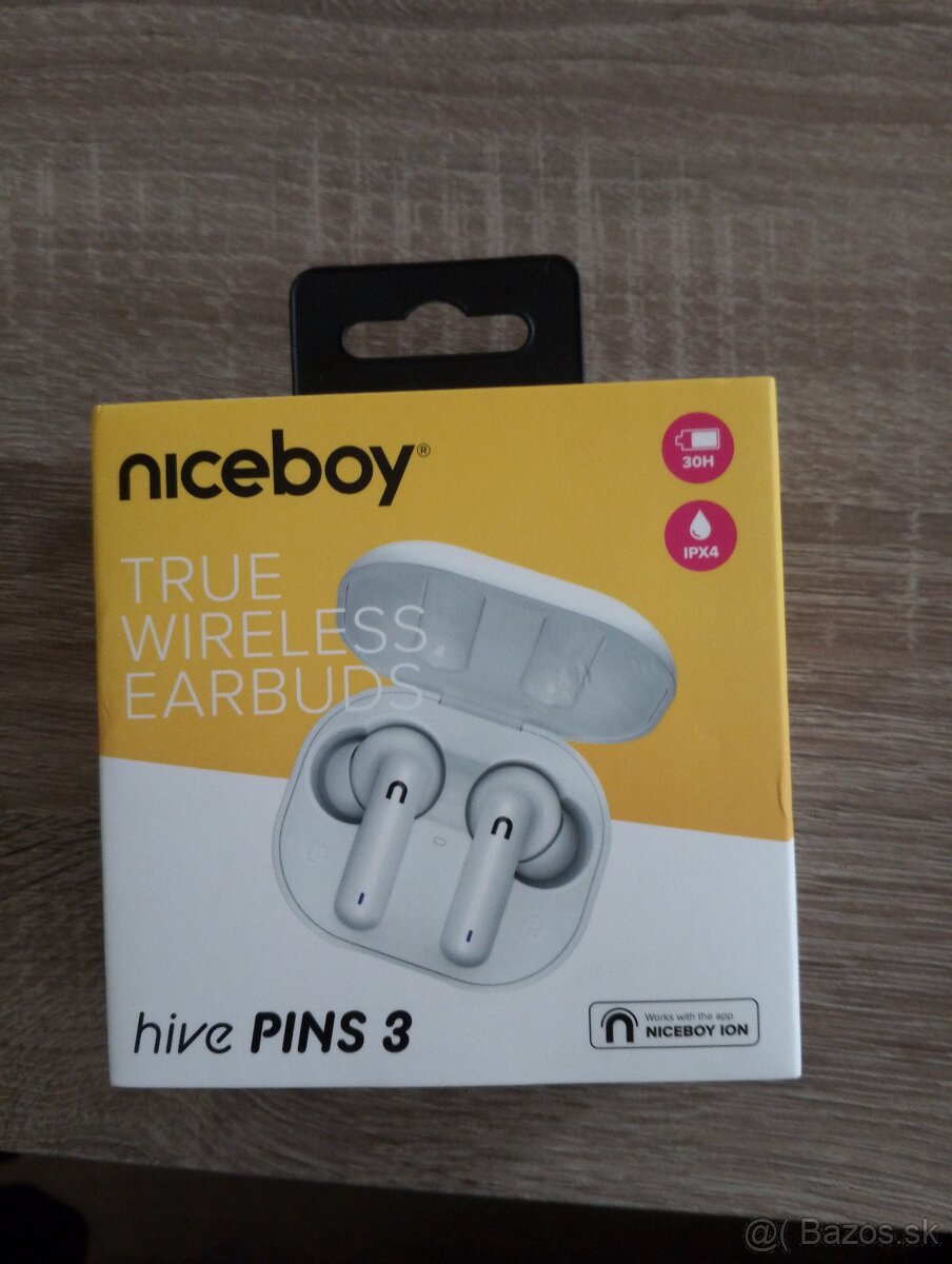 Niceboy bezdrôtové slúchadlá