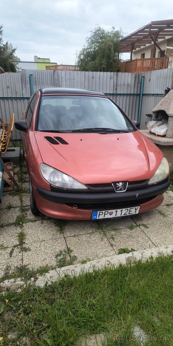 Predám Peugeot 206 1.0 44kw