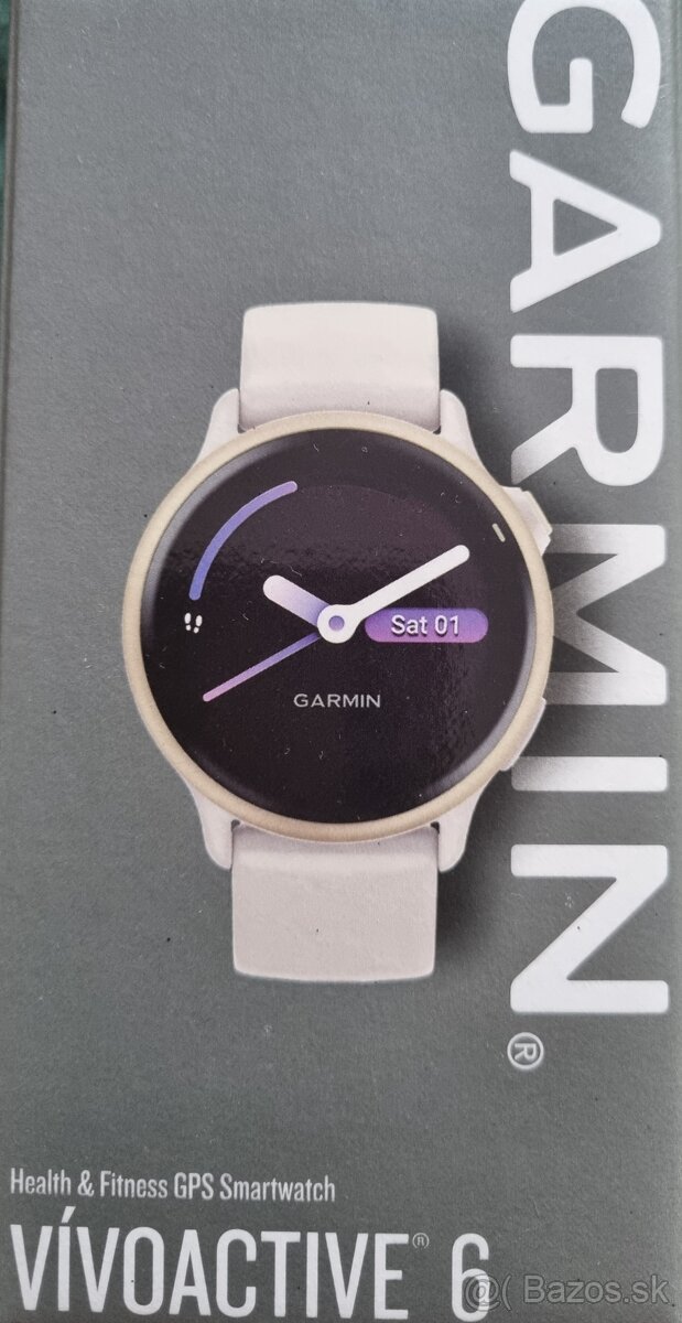 Garmin Vívoactive 6 Lunar Gold/Bone Band