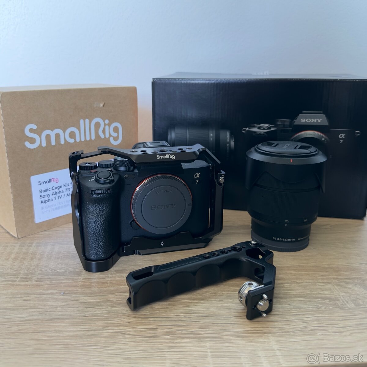 Sony A7 IV + 28-70 f3.5-f5.6 + Smallrig prislušenstvo