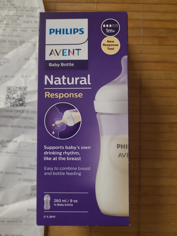 Philips Avent detská fľaša Natural response