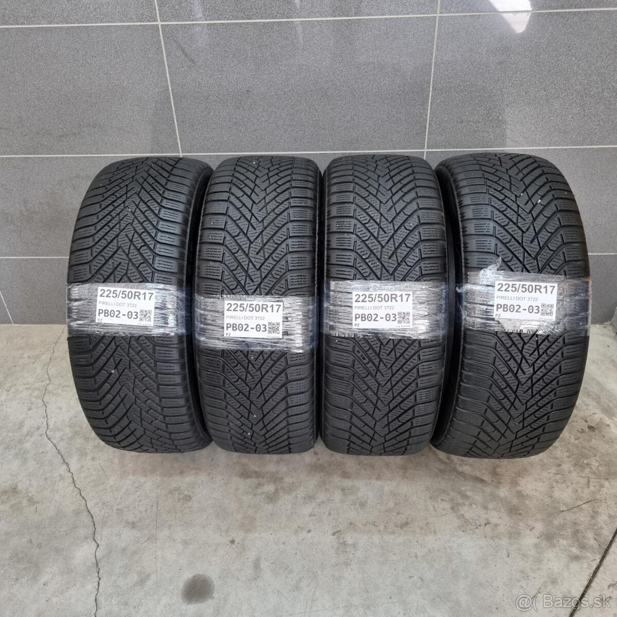 Zimné pneumatiky 225/50 R17 PIRELLI DOT3722