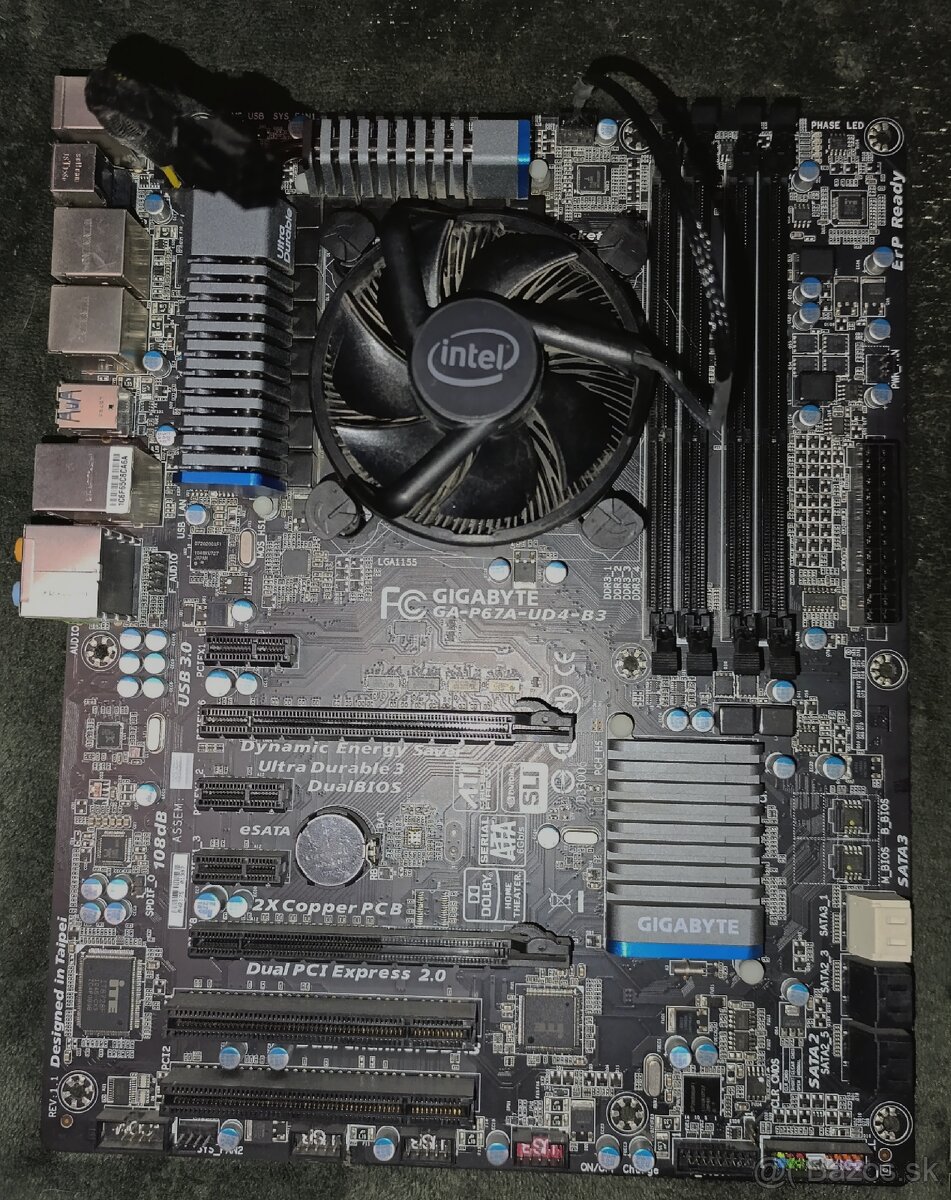 set CPU + RAM + základná doska