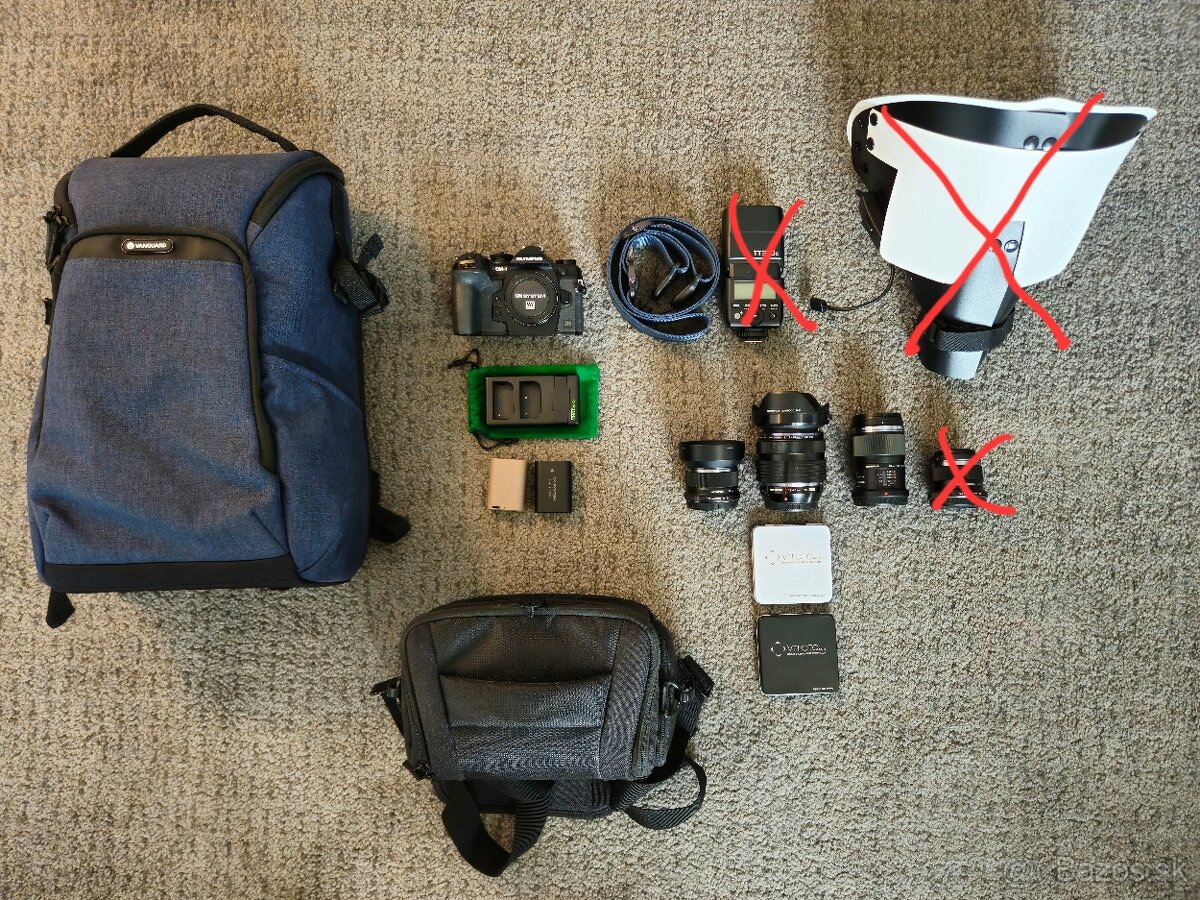 Olympus + príslušenstvo