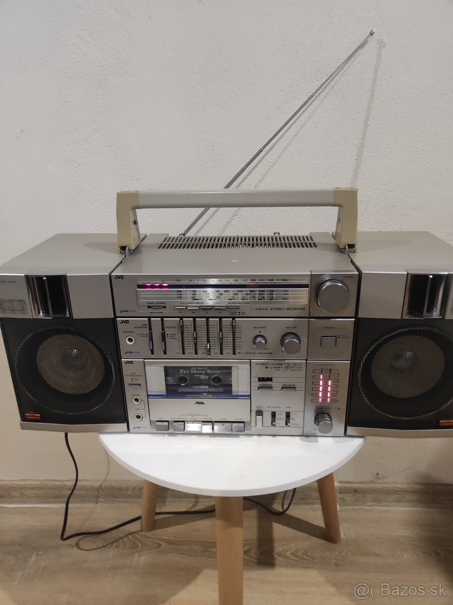 Rádio magnetofón Jvc