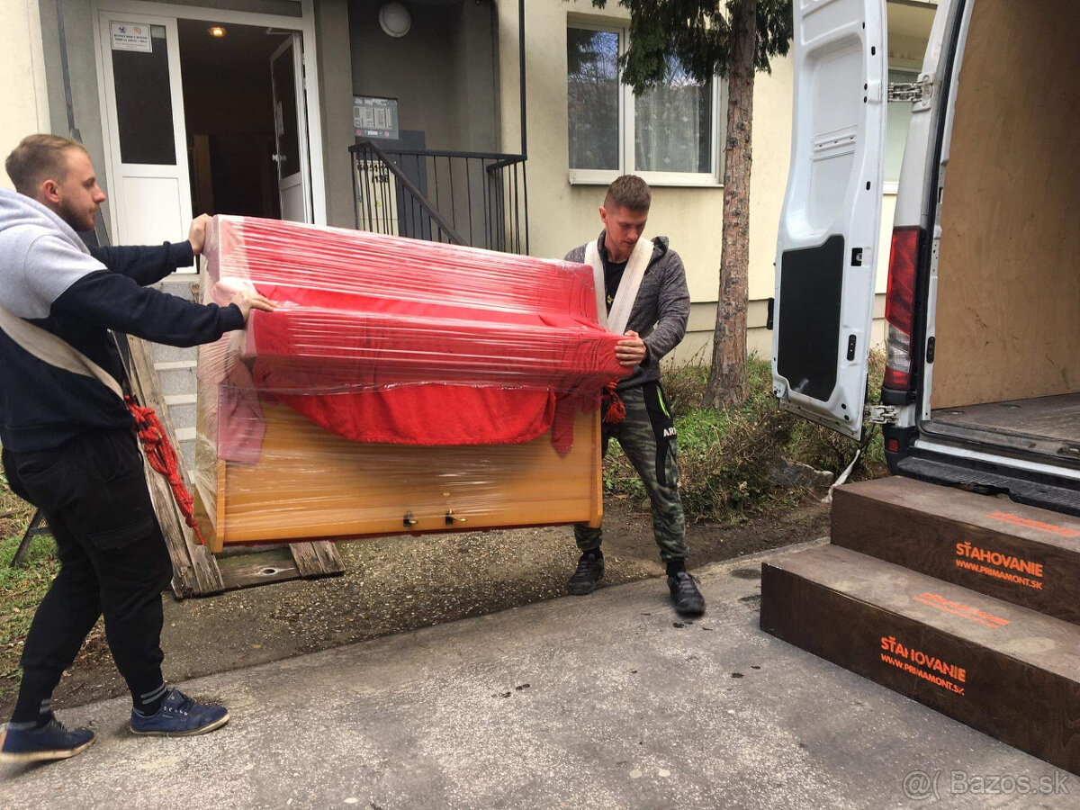 Sťahovacie služby Nitra, Vypratávanie, Preprava tovaru