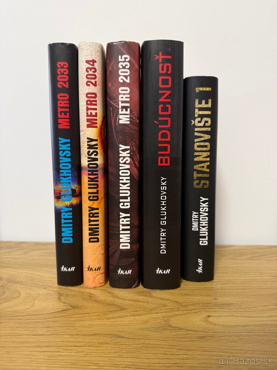 Metro Dmitri glukhovsky kniha knihy trilogia