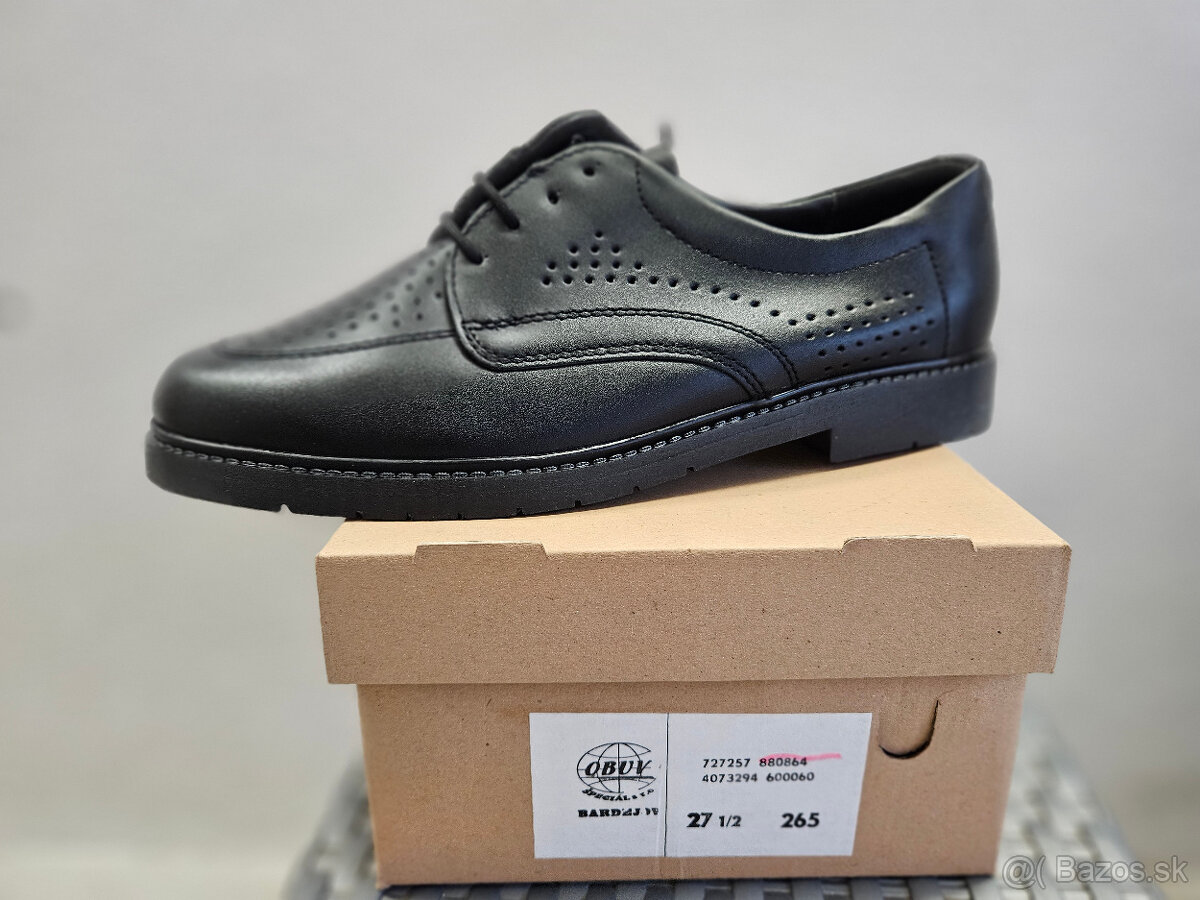 pánske kožené topánky