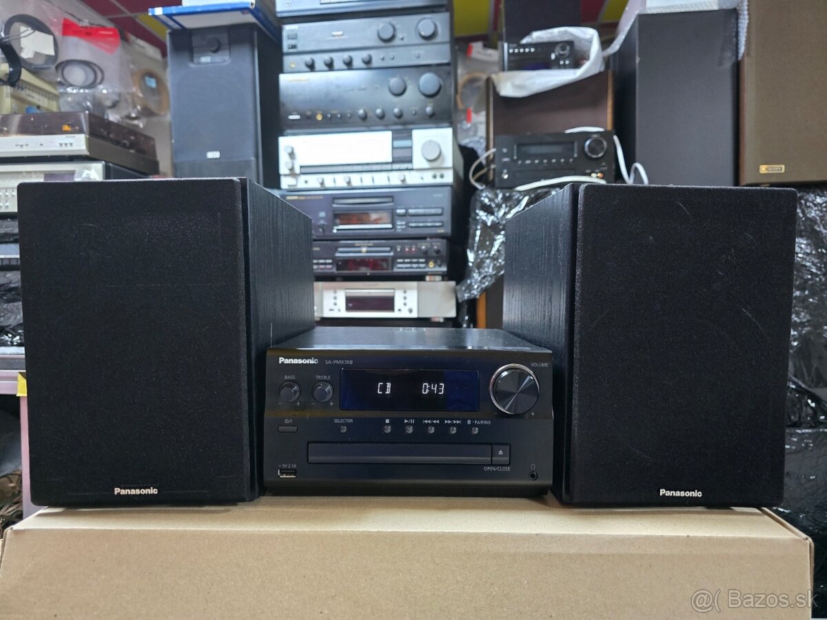 Panasonic SC-PMX70B mikrosystém