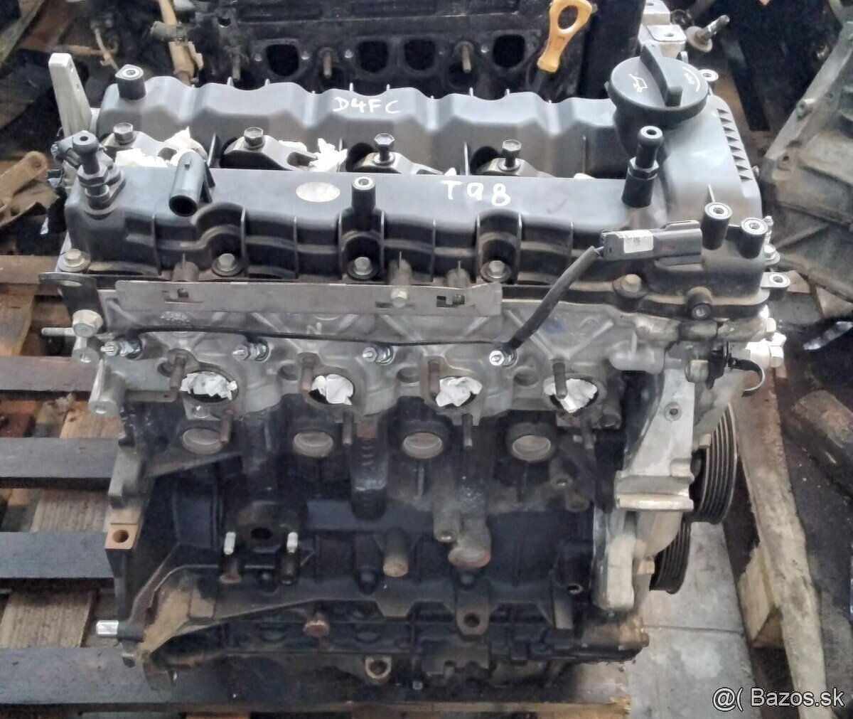 MOTOR D4FC HYUNDAI 1.4 CRDI 2016 TRYSKY 0445110587 predám