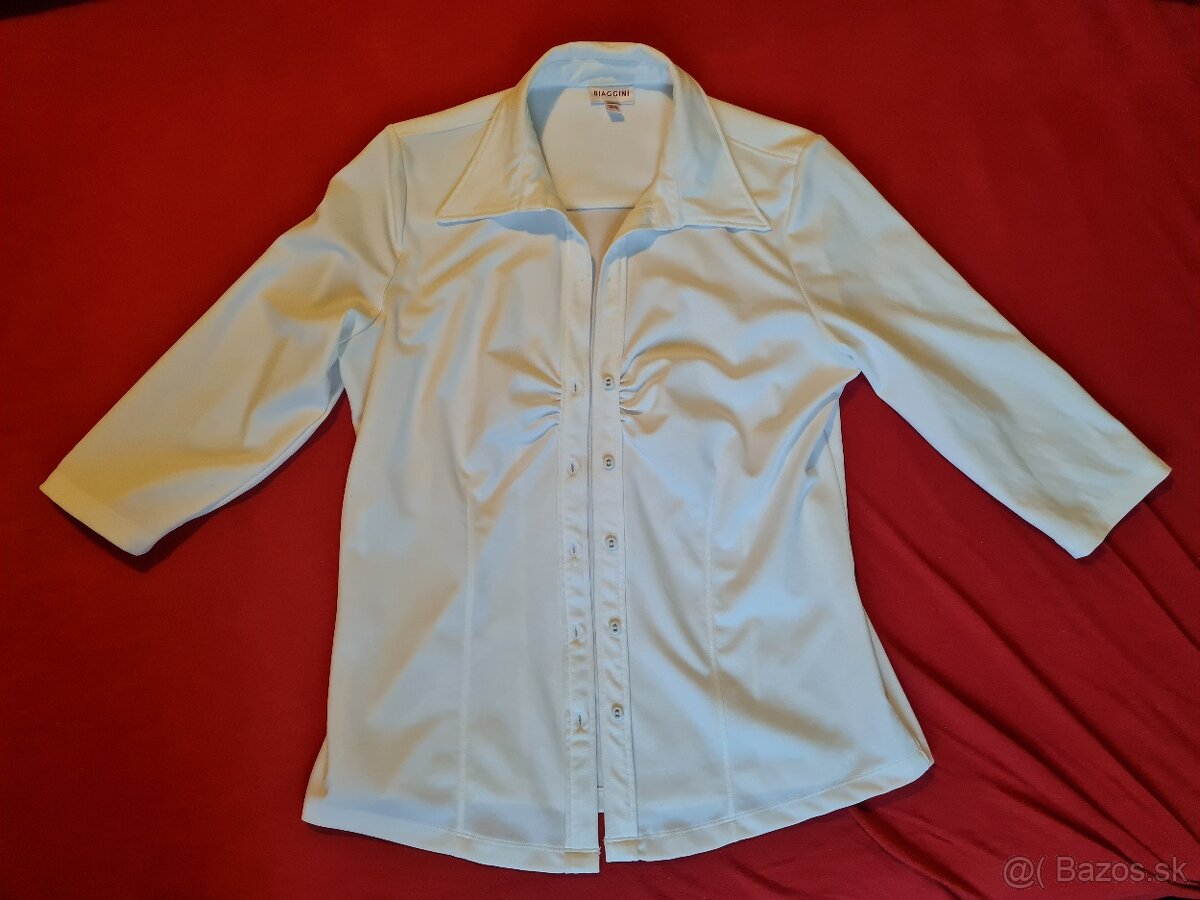 Biela dámska blúzka - 42