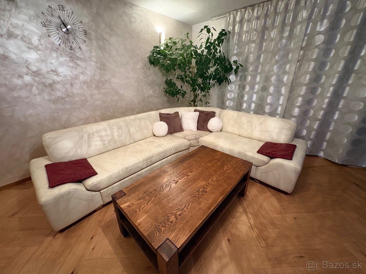 Kožená sedacia súprava