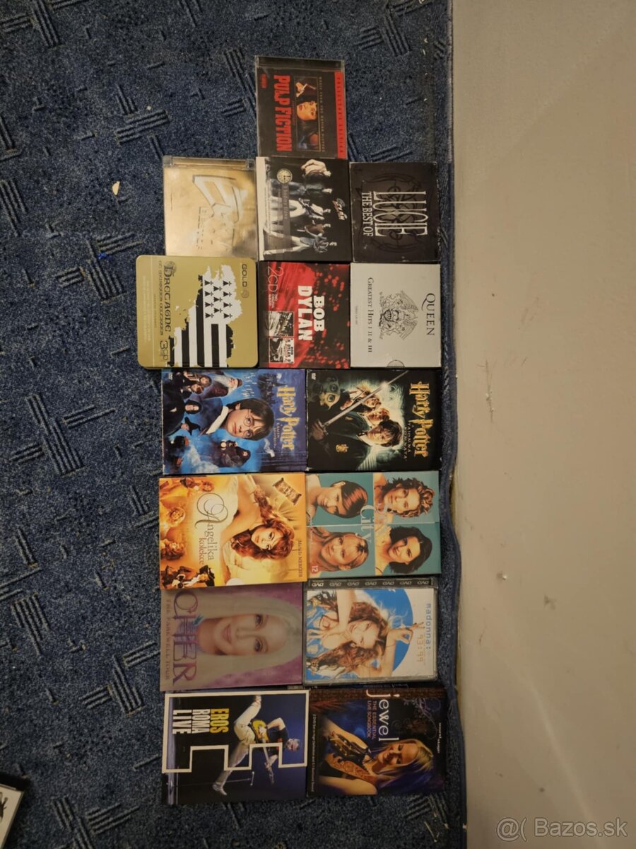 CD a DVD - zberateľské