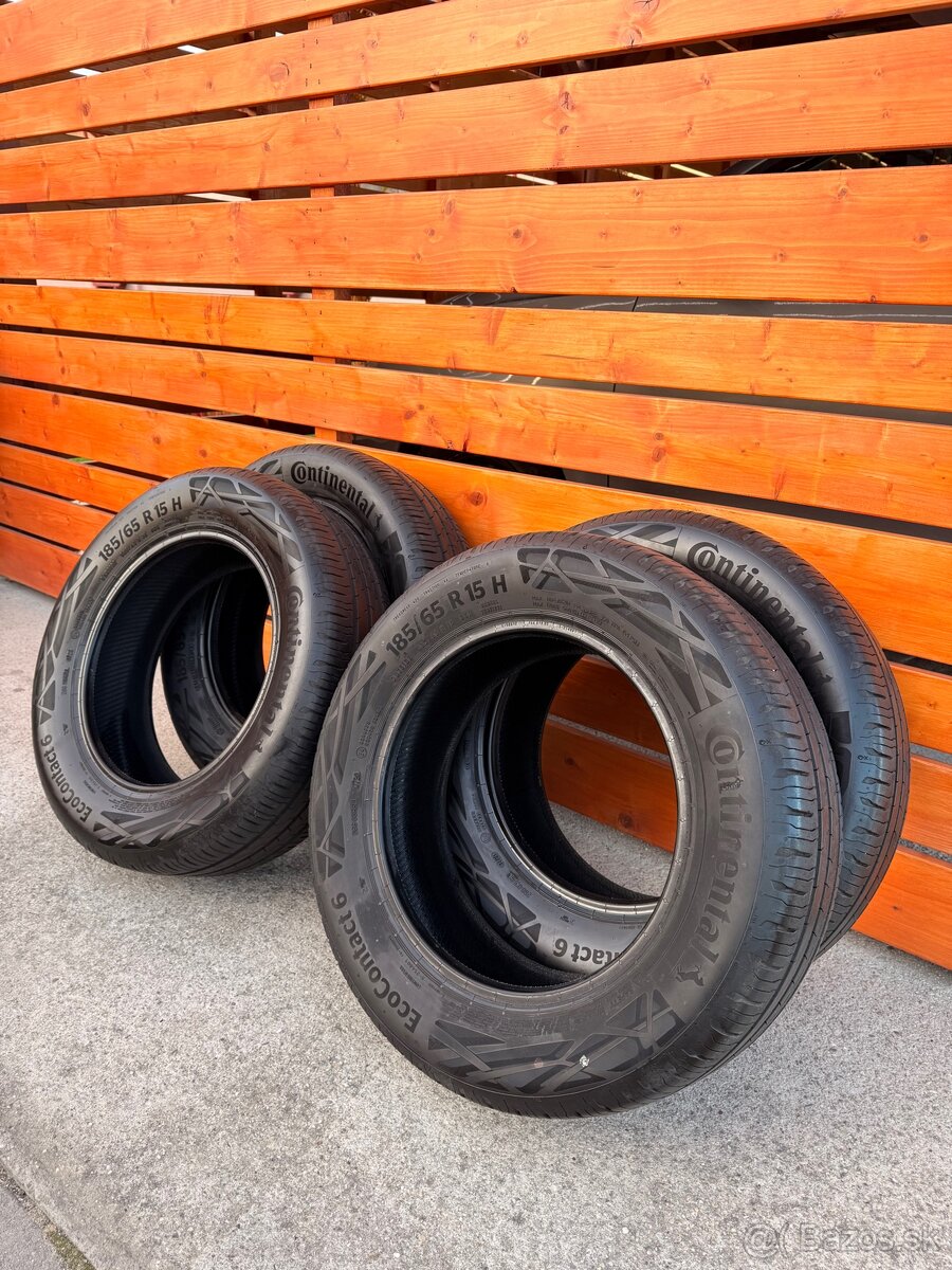 Letné pneumatiky Continental EcoContact 6 185/65 R15