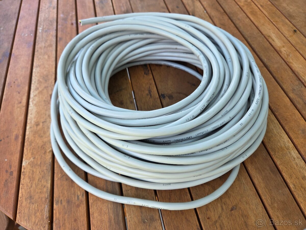 Elektrický kábel LiYY, 10 žilový