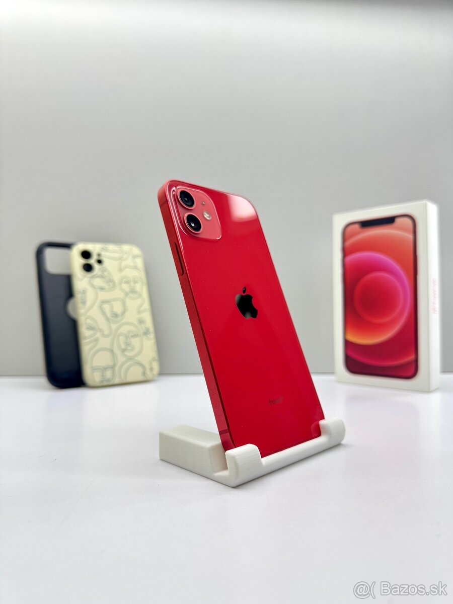iPhone 12 RED 128GB NOVÁ BATÉRIA 100%