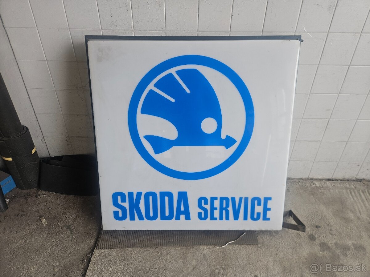 Reklamná tabula Škoda